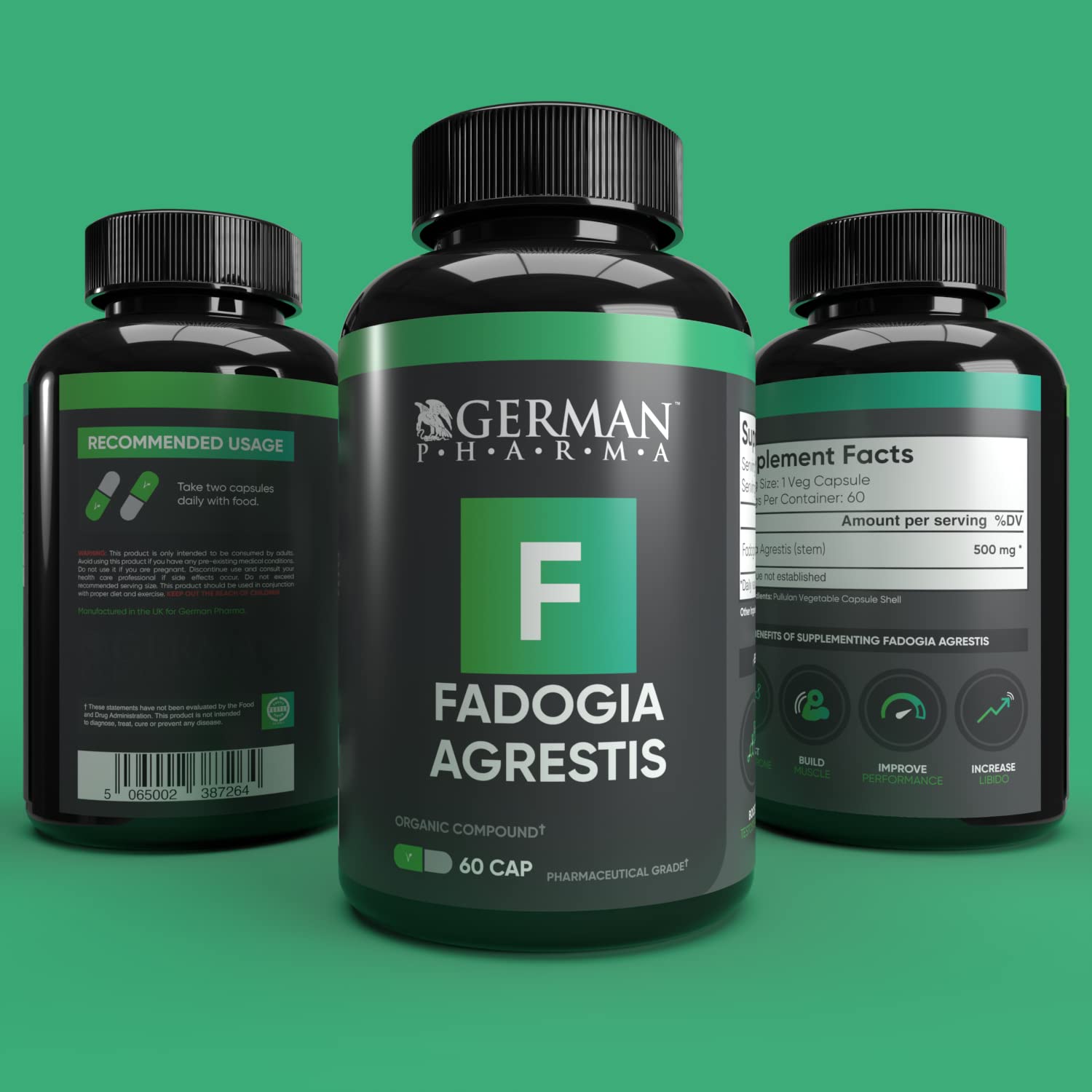 Fadogia, fadogia agrestis, improve male health, increase drive, promote muscle growth, best supplements for men 