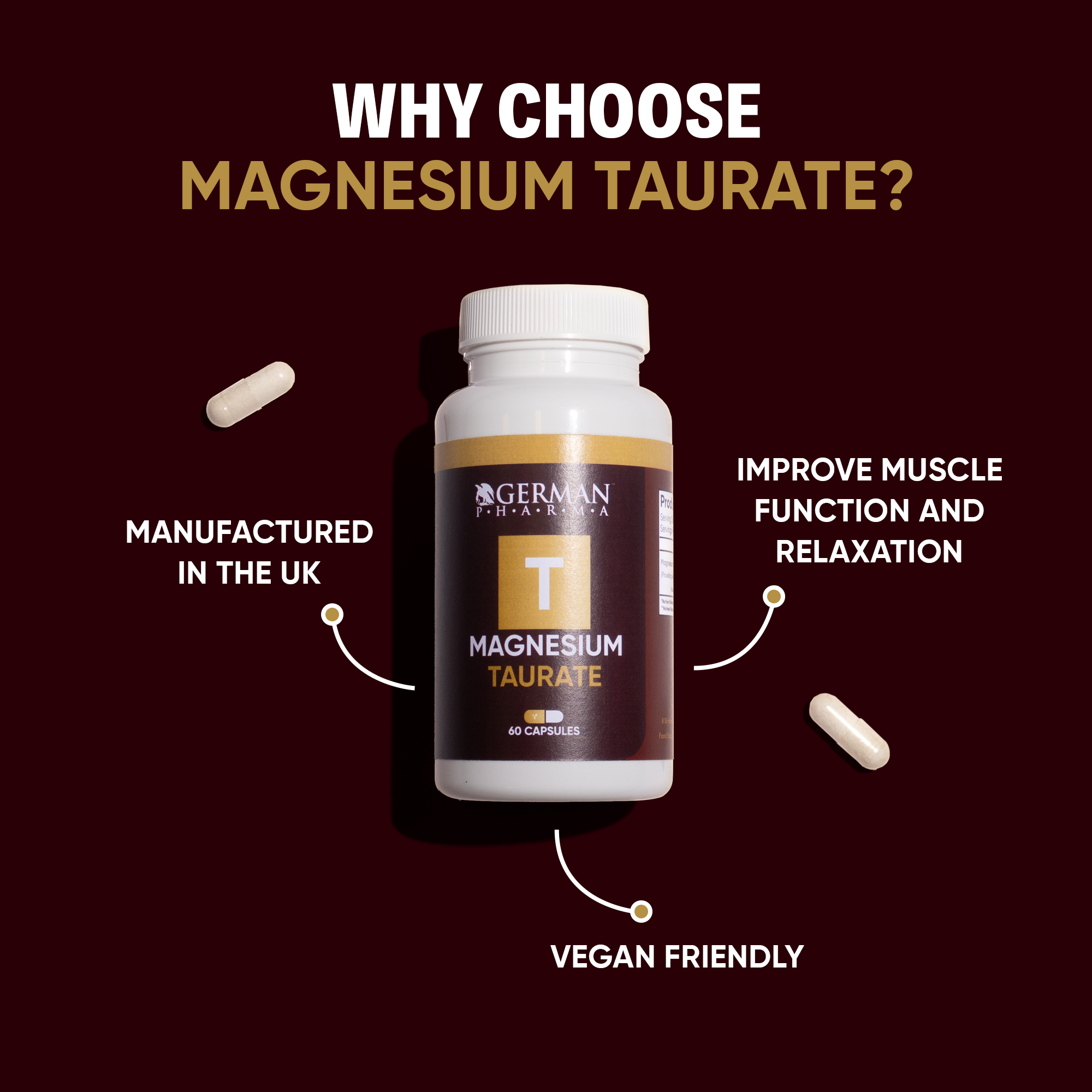 Magnesium Taurate Benefits UK