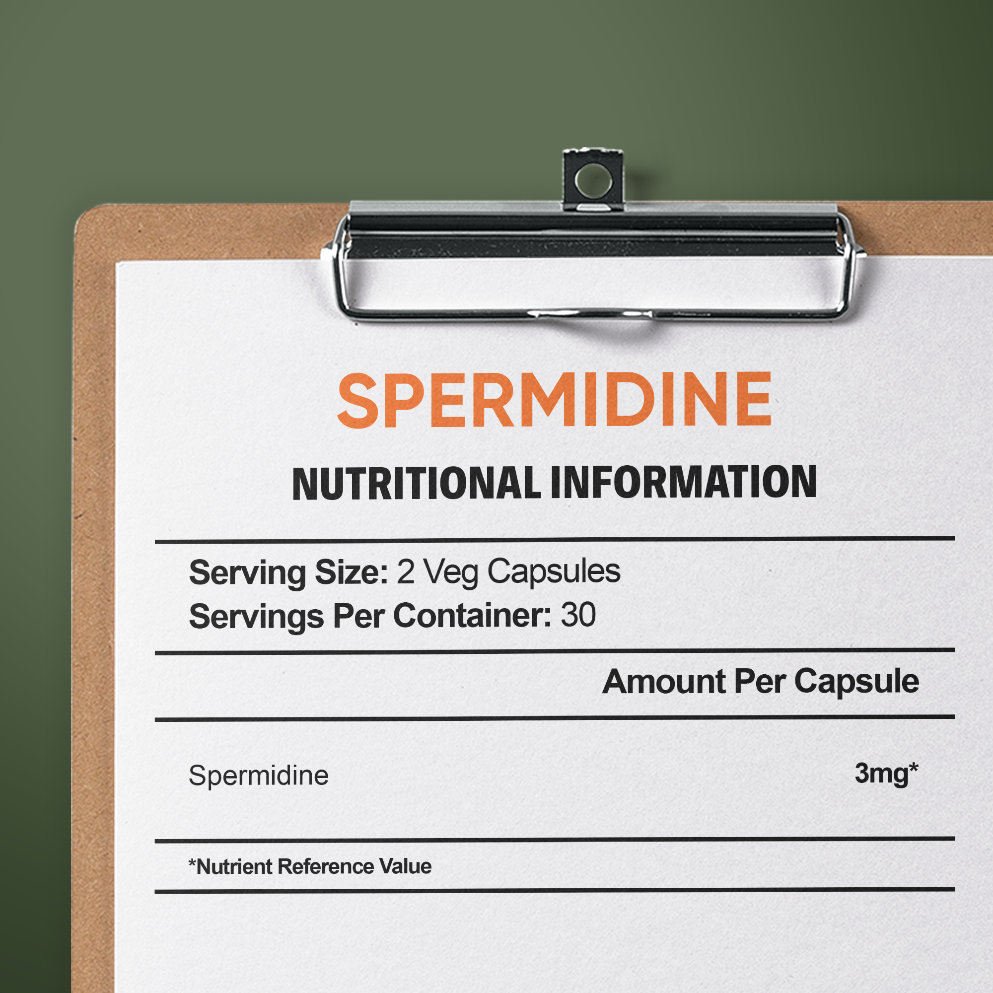 Spermidine Ingredients