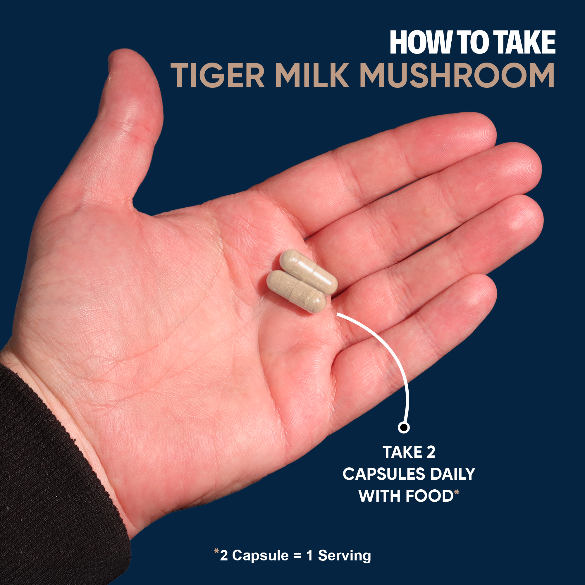 Tiger Milk Mushroom Capsule