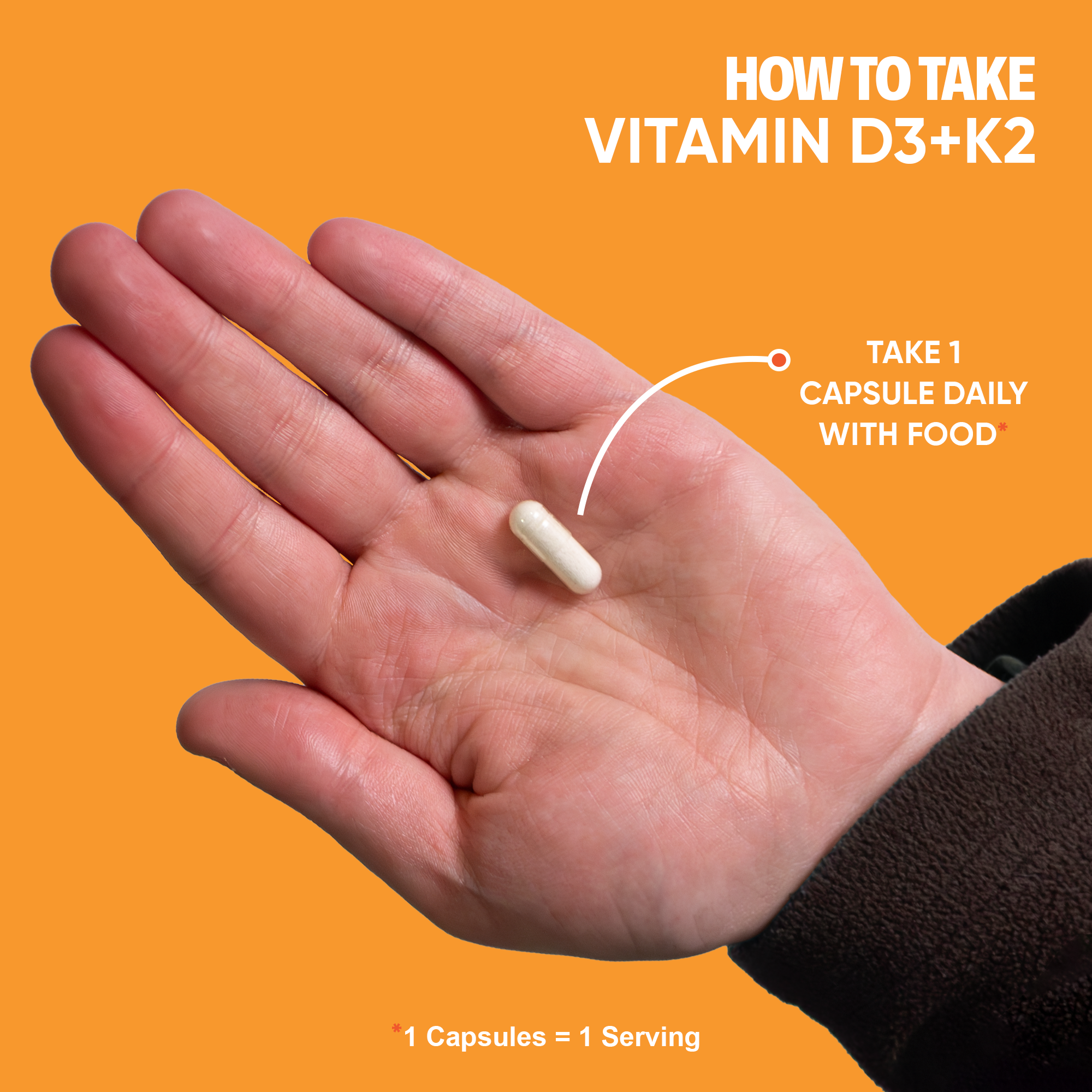 Vitamin D3 K2 Supplement