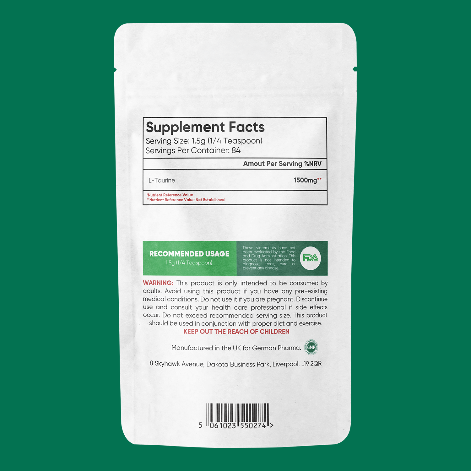 L-Taurine Powder