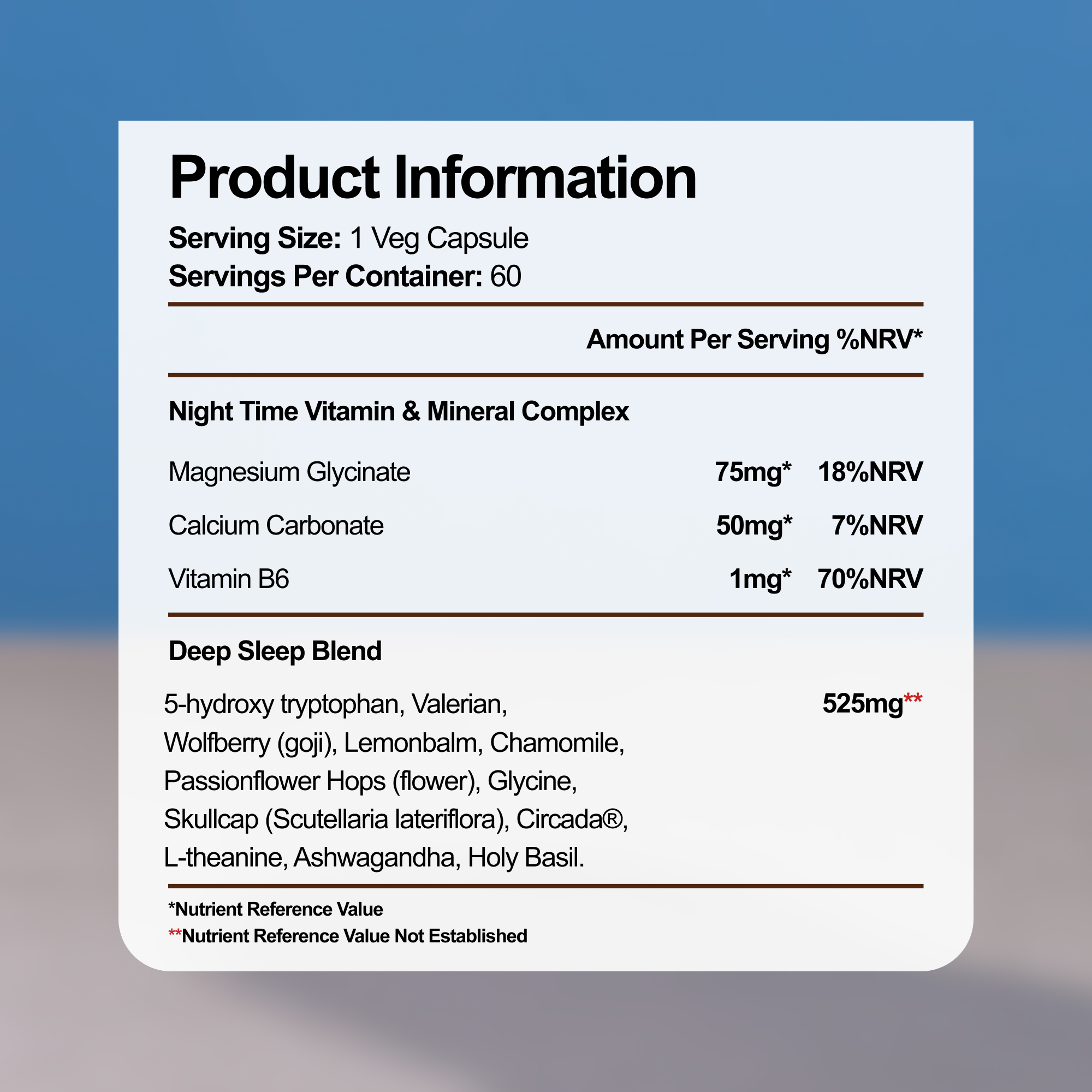 Sleep Aid Ingredients