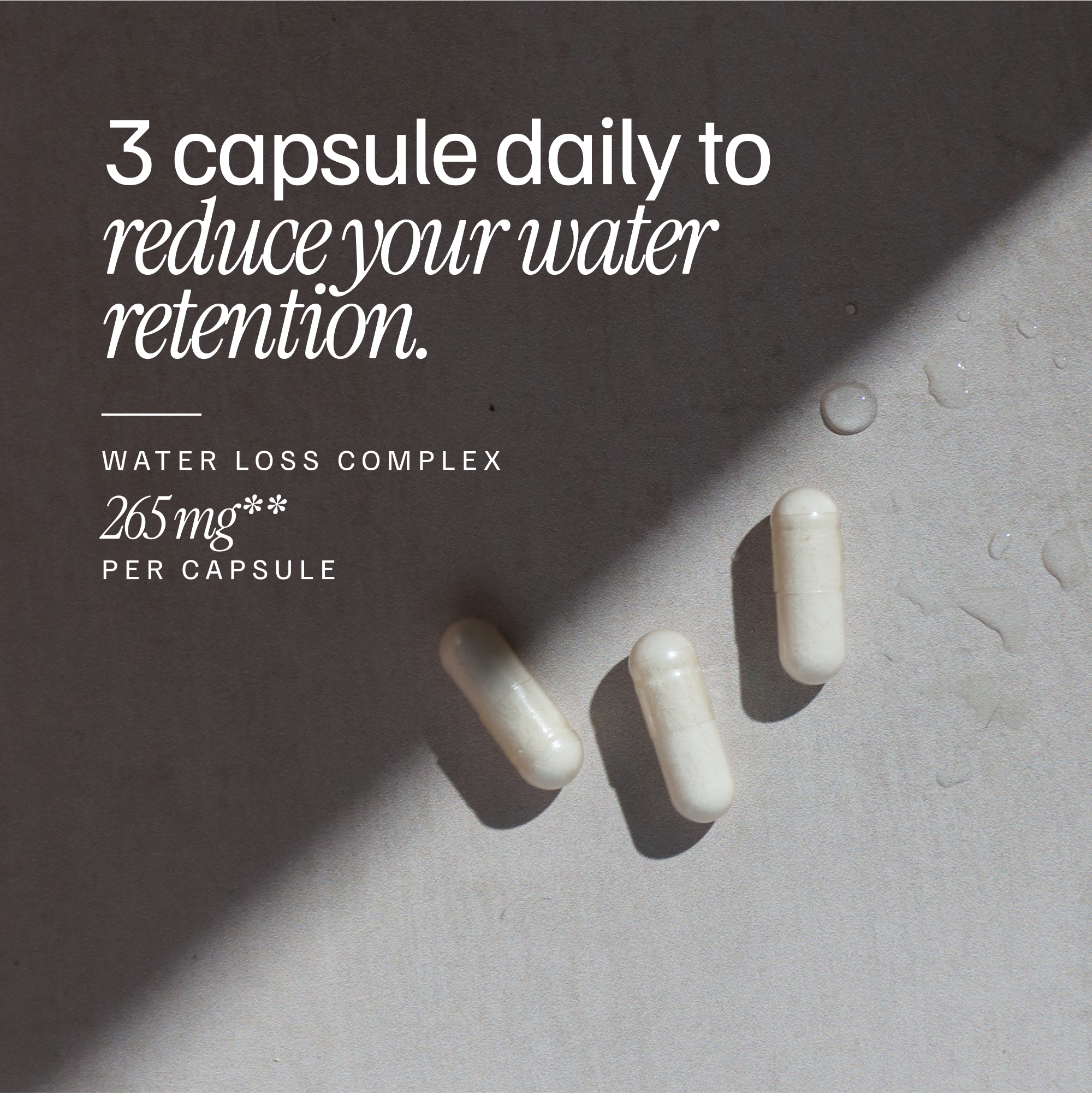 Water Weight Loss Tablets