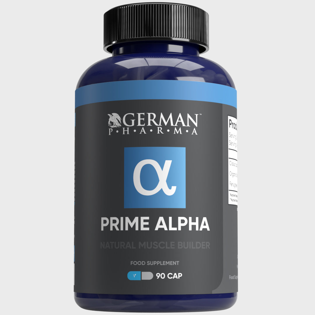 Prime Alpha - Male Support & Muscle Growth Supplement - 90 Capsules