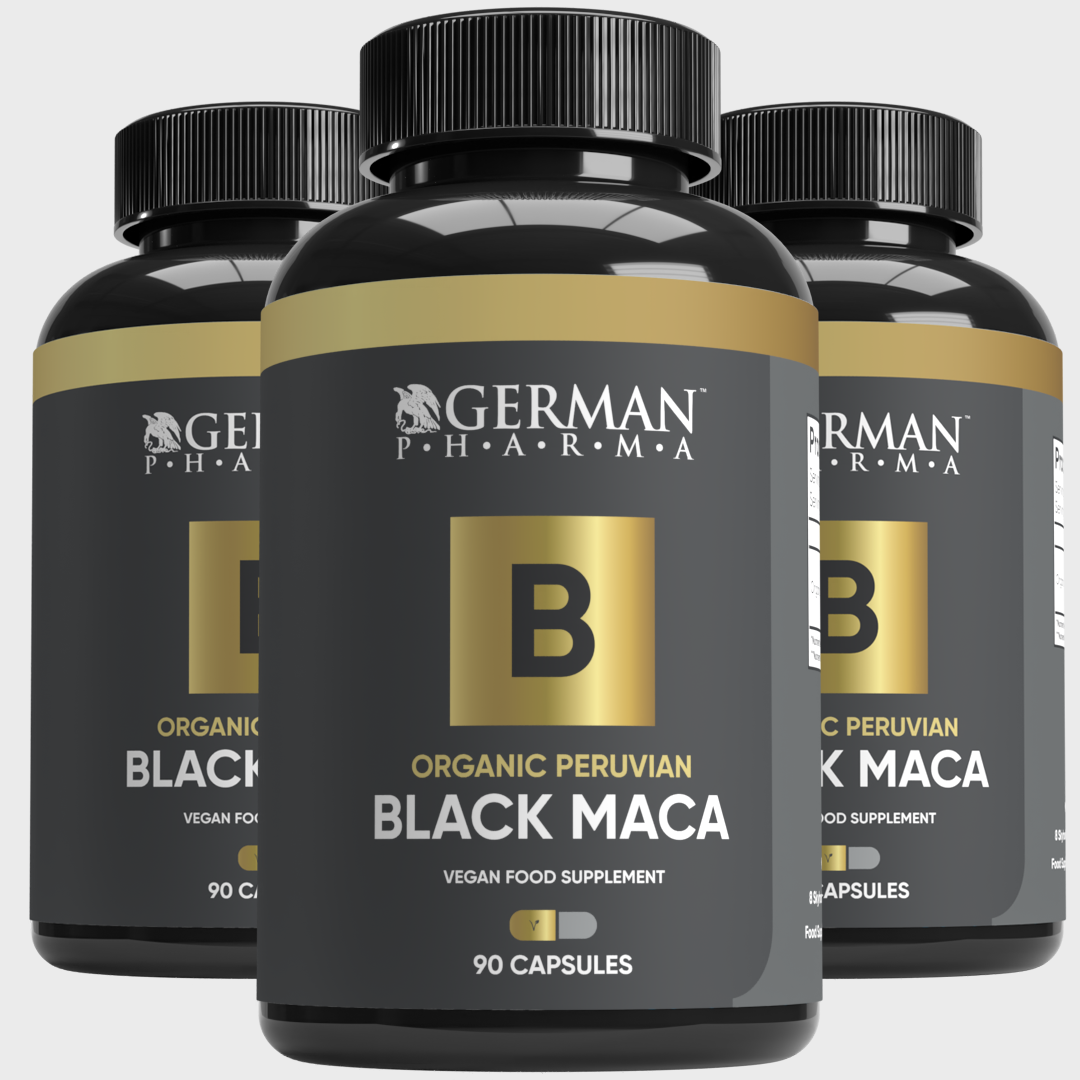 Black Maca (Organic Peruvian Root) 90 Capsules