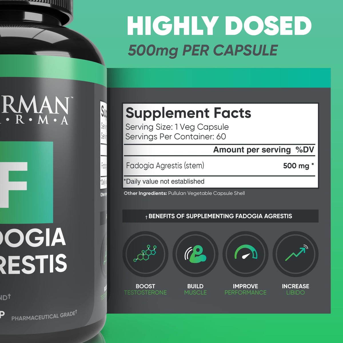 Fadogia Agrestis UK | 100% Pure Fadogia Plant Extract | Fadogia Supplement