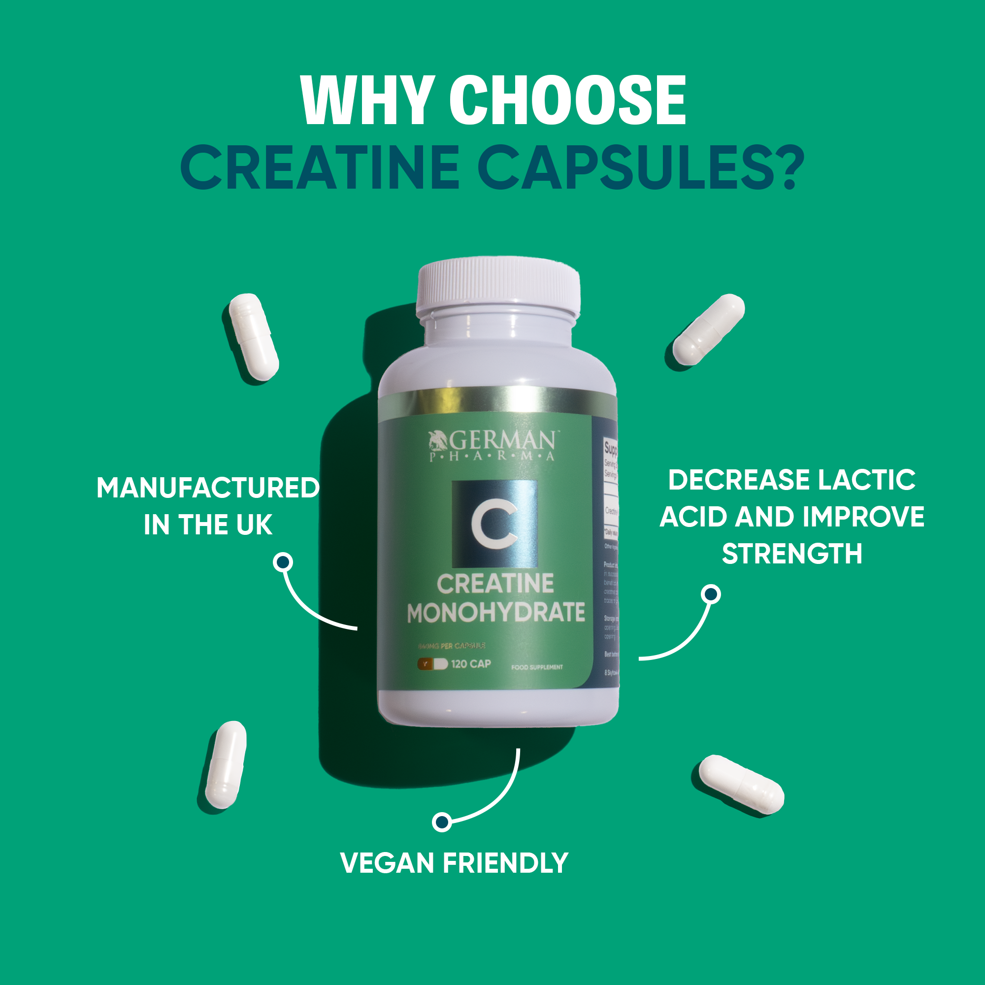 Creatine Monohydrate Capsules