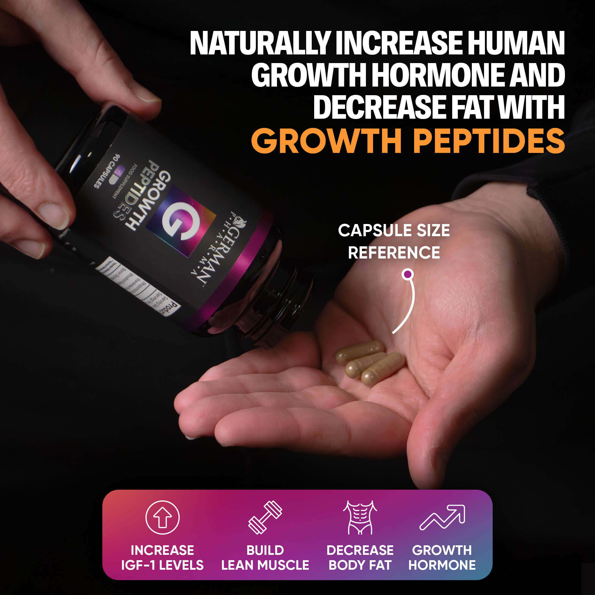 Growth Peptides Capsules