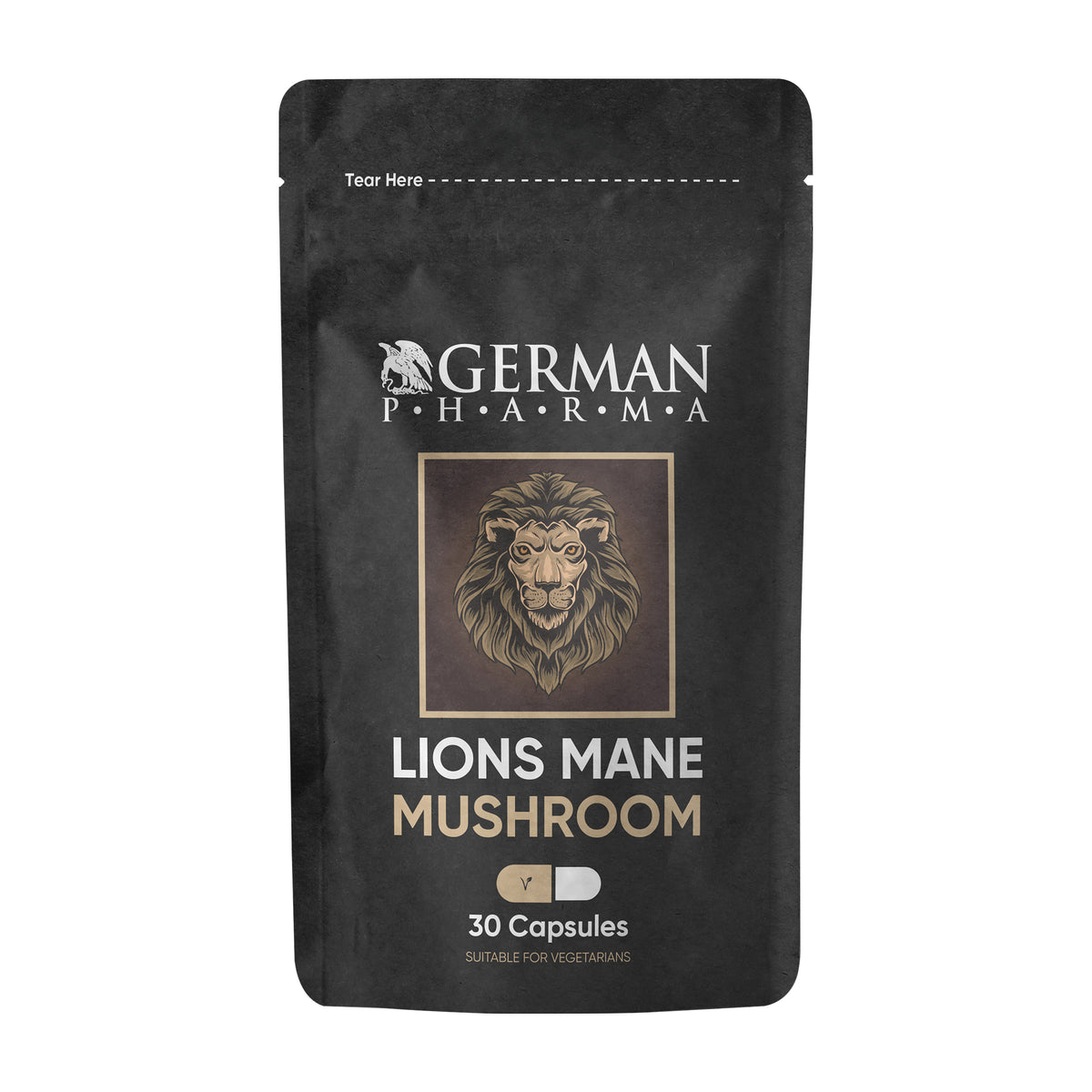 Lions Mane Mushroom - 30 Capsules