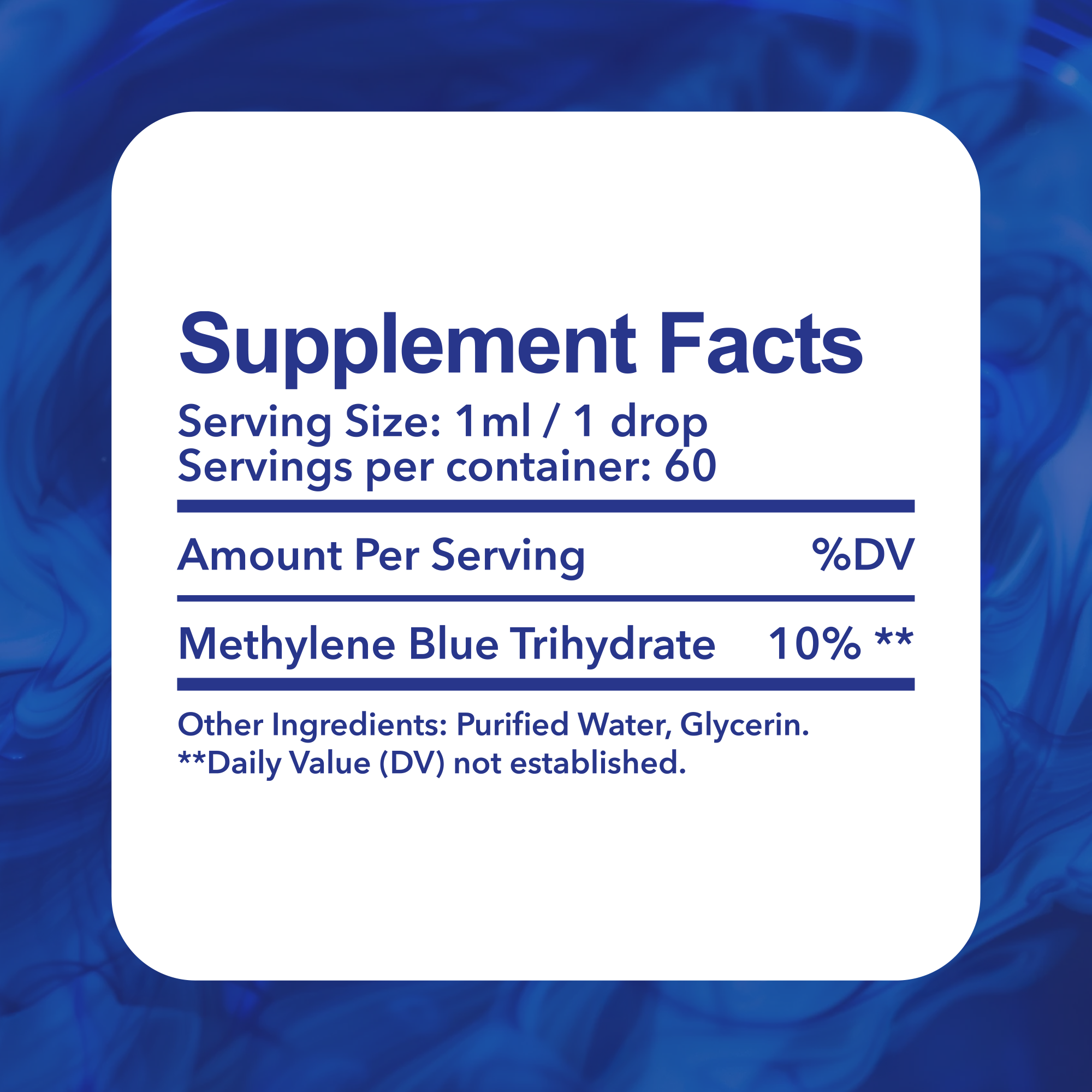Methylene Blue Liquid