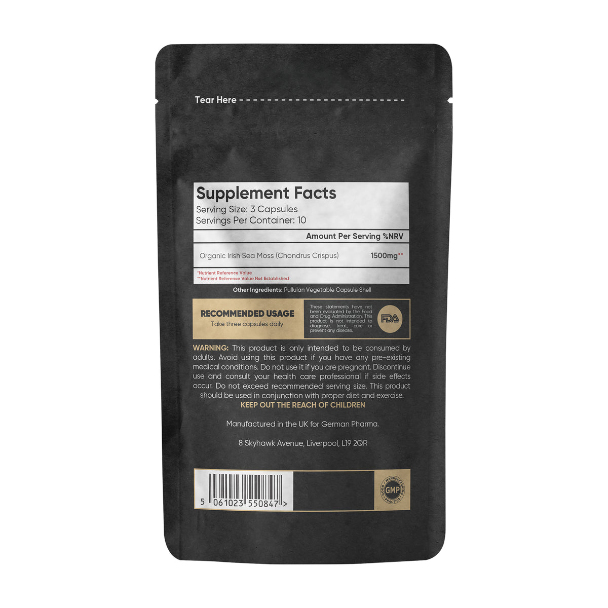 Irish Seamoss - 30 Capsules