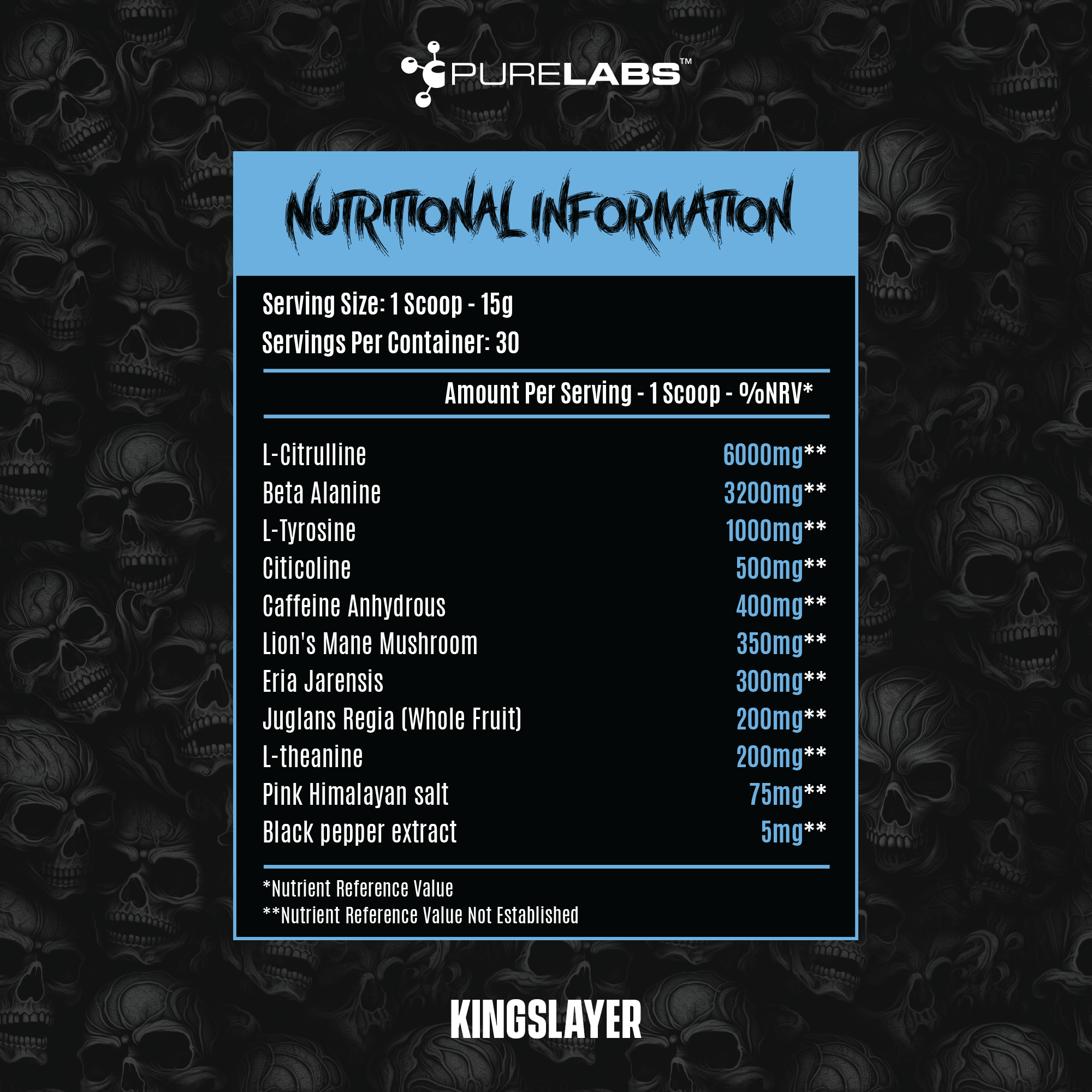 Pre Workout Ingredients