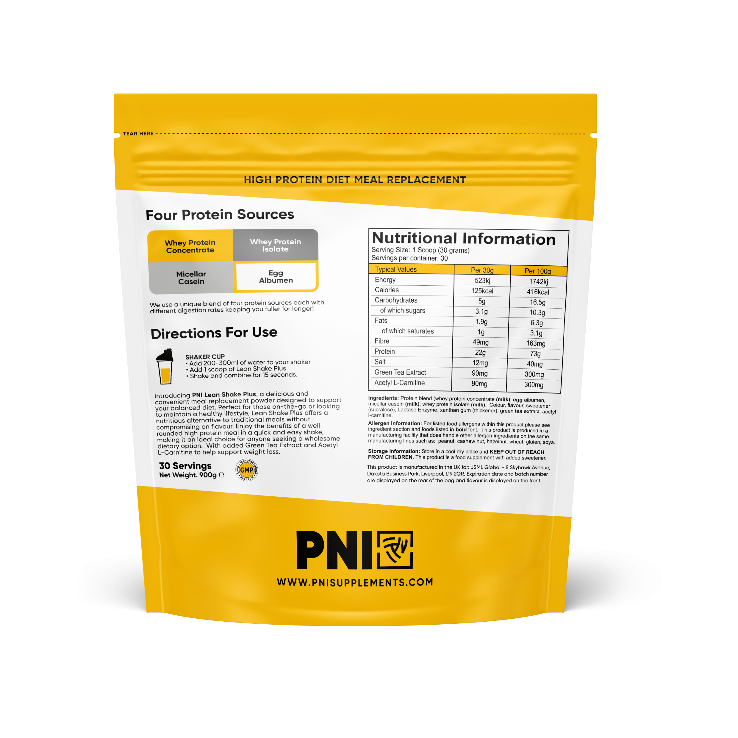 Lean Shake Plus